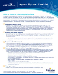 Ogsiveo appeals tips and checklist.pdf